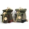 Six Rivers' back pack in olive and tan