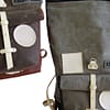 Six Rivers' back pack in olive and tan - Image 2